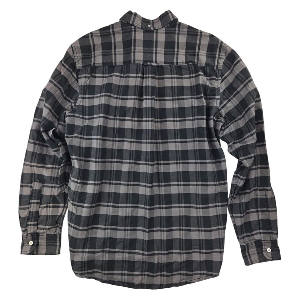 Hurley | Black & Grey Long Sleeve Button Down | Size Large - Picture 5 of 5
